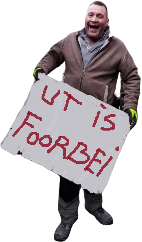 ut is foorbei